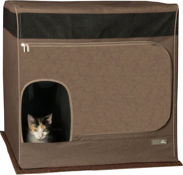 Pet Gear Pro Pawty Cat Litter Box Cover, Espresso slide 1 of 5