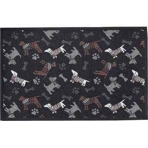 PetRageous Designs Tossed Dog Tapestry Dog Placemat, 19-in