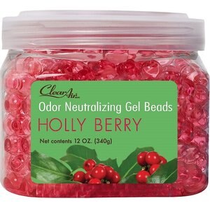 Clear Air Holly Berry Neutralizing Gel Beads 12-oz jar
