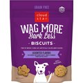 Cloud Star Wag More Bark Less Grain-Free Oven Baked Assorted Flavors Mini Biscuits Dog Treats, 7-oz bag