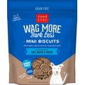 Cloud Star Wag More Bark Less Grain-Free Oven Baked Beef, Bacon & Cheese Mini Biscuits Dog Treats, 7-oz bag