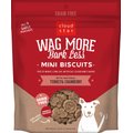 Cloud Star Wag More Bark Less Grain-Free Oven Baked Turkey & Cranberry Mini Biscuits Dog Treats, 7-oz bag