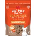 Cloud Star Wag More Bark Less Soft Chews with Peanut Butter Grain-Free Dog Treats, 20-oz bag