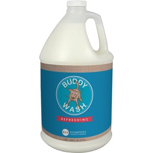 Buddy Wash Refreshing Rosemary & Mint Dog Shampoo & Conditioner, 1-gal bottle