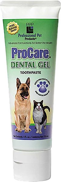 Professional Pet Products ProCare Dog & Cat Dental Gel, 4-oz bottle slide 1 of 1