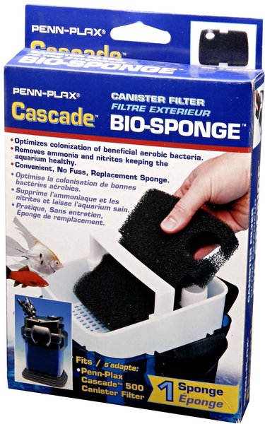 Penn-Plax Cascade Bio-Sponge 500 Aquarium Filter, Medium slide 1 of 1