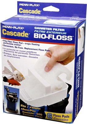 Penn-Plax Cascade Aquarium Bio-Floss Pads 1200 & 1500 Filter, slide 1 of 1