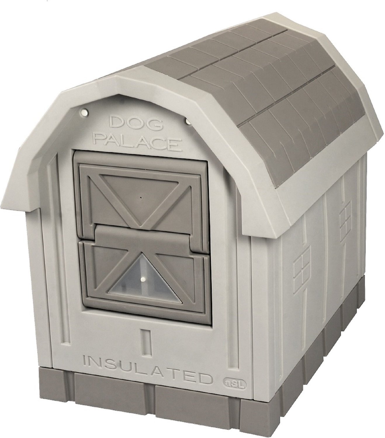 ASL Solutions Deluxe Insulated Dog Palace with Floor Heater