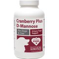 Project Paws Cranberry Plus D-Mannose Urinary Tract Support Chewable Dog Supplement, 75 count