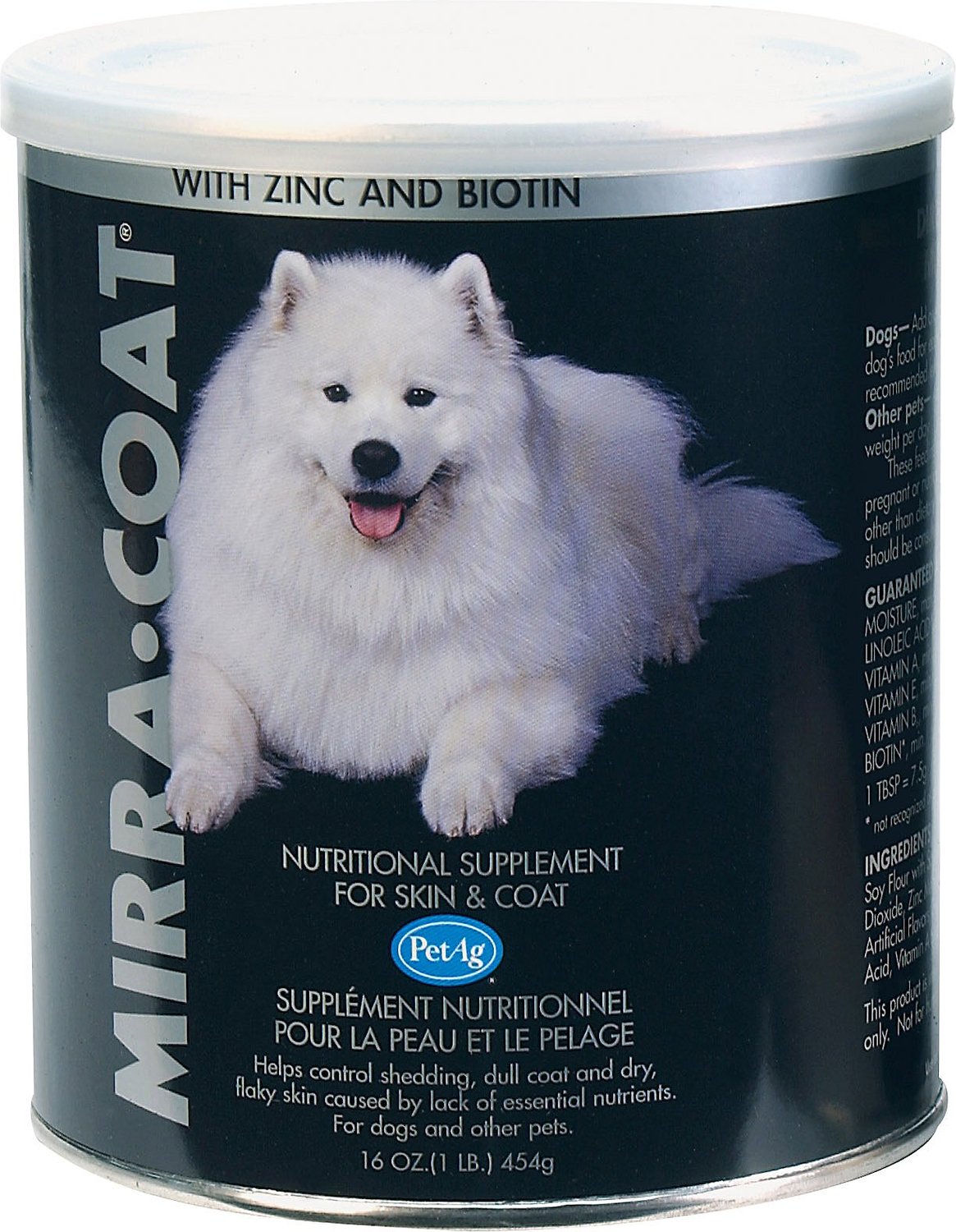 PETAG Mirra-Coat Dog Supplement, 1-lb 