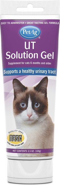 PetAg UT Solution Gel Cat Supplement, 3.5-oz tube slide 1 of 1