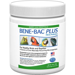 PetAg Bene-Bac Plus Bird & Reptile Supplement, 10-oz bottle
