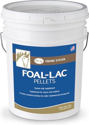 PetAg Foal-Lac Pellets Milk Replacer Horse Supplement, slide 1 of 1