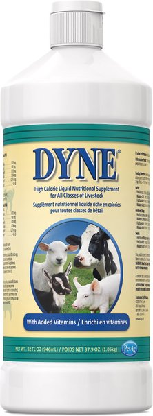 PetAg Dyne High Calorie Liquid Livestock Supplement, 32-oz bottle slide 1 of 1