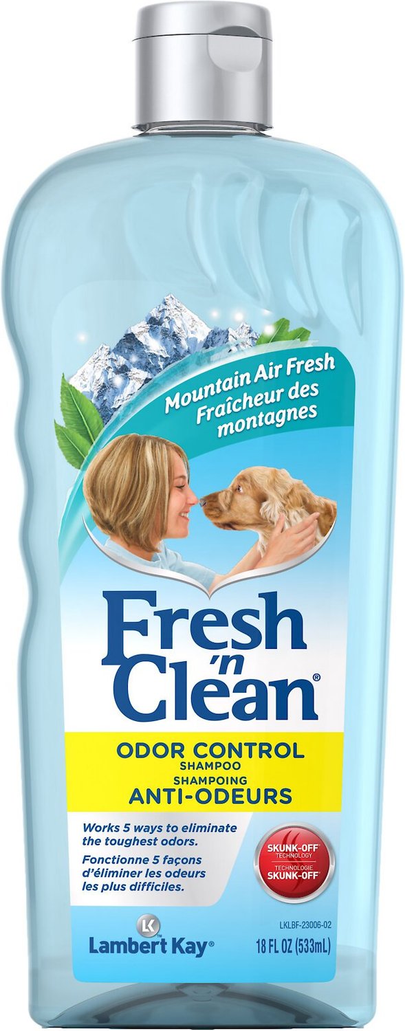 PETAG Fresh 'n Clean Odor Control Dog Shampoo, Mountain