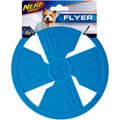 Nerf Dog Flyer Classic TPR Dog Toy, Blue, 6.5-in