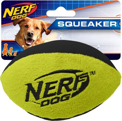 Nerf Dog Squeaker Trackshot Football Dog Toy, slide 1 of 1
