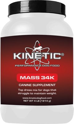 Kinetic Performance Mass 34K Dog Supplement, 4-lb tub, slide 1 of 1