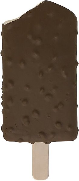 fouFIT Chocolate Popsicle Dessert Squeaky Dog Chew Toy slide 1 of 1