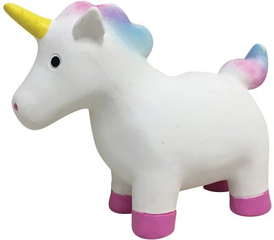 fouFIT Latex Unicorn Squeaky Dog Chew Toy, slide 1 of 1