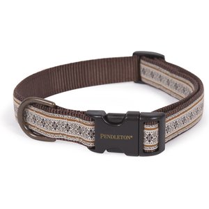 Pendleton Westerley Nylon Dog Collar, Large: 18 to 22-in neck, 1-in wide