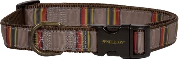 Pendleton Yakima Camp Nylon Dog Collar, Umber, Large: 18 to 22-in neck, 1-in wide slide 1 of 5