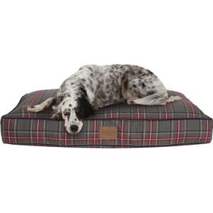 Pendleton Grey Stewart Petnapper Pillow Dog Bed w/Removable Cover, Medium