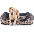 Pendleton Harding Kuddler Bolster Dog Bed w/Removable Cover, X-Large