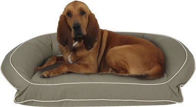 Carolina Pet Classic Canvas Orthopedic Bolster Dog Bed w/Removable Cover, slide 1 of 1