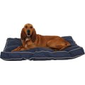 Carolina Pet Classic Canvas Jamison Memory Foam Pillow Dog Bed w/Removable Cover, Blue, Large