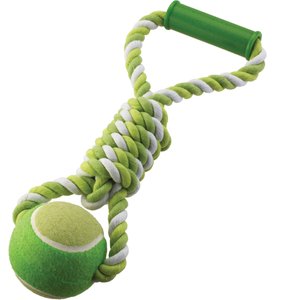Ethical Pet Mega Twister Heavy Twisted Mega Ball Tug Dog Toy