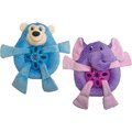 Ethical Pet Nubbins Treat Belly Squeaky Plush Dog Toy, Color Varies