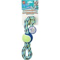 Ethical Pet Colorful Rope Bungee Dog Toy, Green, 13-in