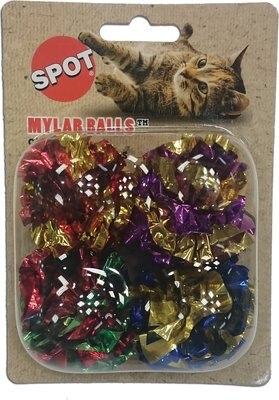 Ethical Pet Mylar Balls Cat Toy, 1.5-in, 4 pack, slide 1 of 1