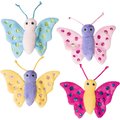 Ethical Pet Shimmer Glimmer Butterfly & Catnip Cat Toy, Color Varies