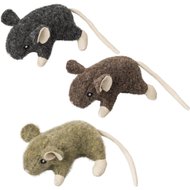Ethical Pet Wool Mouse Willie Cat Toy, Color Varies