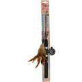 Ethical Pet Fishing Rod & Reel Kitty Teaser Cat Toy, Color Varies