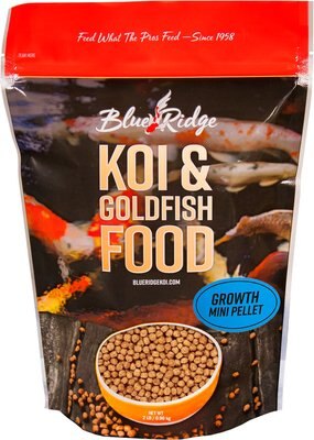 Blue Ridge Koi & Goldfish Mini Pellet Growth Formula Koi & Goldfish Food, slide 1 of 1