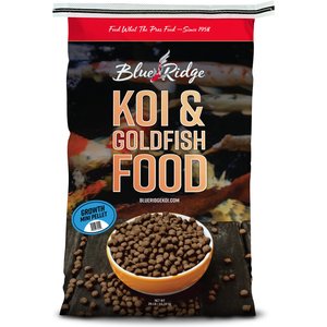 Blue Ridge Koi & Goldfish Mini Pellet Growth Formula Koi & Goldfish Food, 25-lb bag