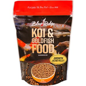 Blue Ridge Koi & Goldfish Blend Pellet Growth Formula Koi & Goldfish Food, 2-lb bag