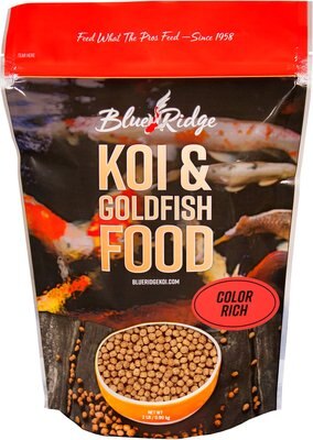Blue Ridge Koi & Goldfish Color Rich Formula Koi & Goldfish Food, slide 1 of 1