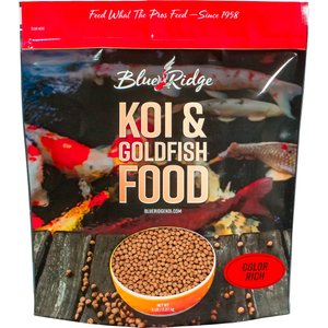 Blue Ridge Koi & Goldfish Color Rich Formula Koi & Goldfish Food, 5-lb bag