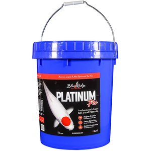 Blue Ridge Koi & Goldfish Platinum Pro Formula Koi & Goldfish Food, 14-lb bucket