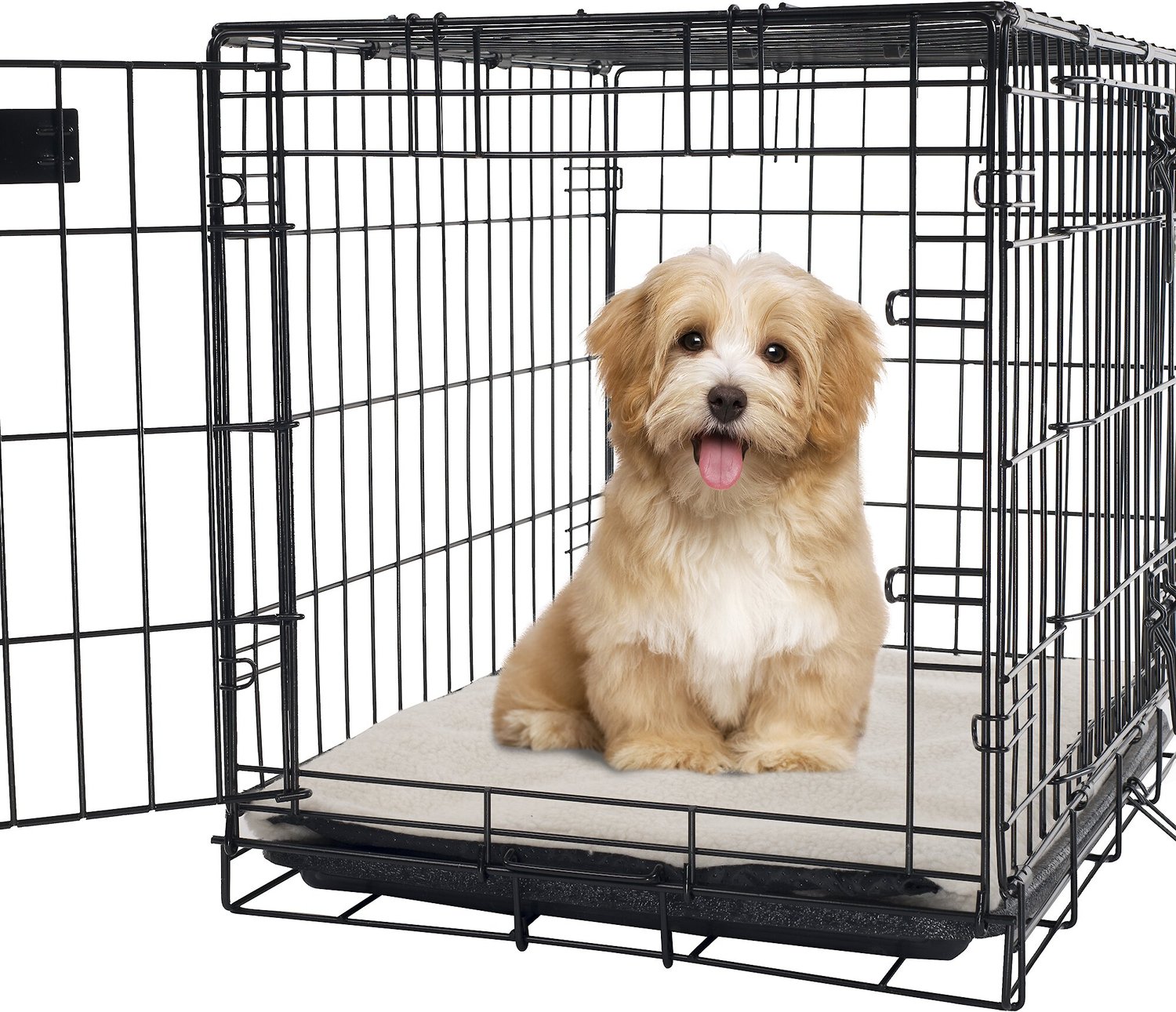 Petmaker Self Warming Thermal Dog Bed & Crate Mat, Ivory, Medium