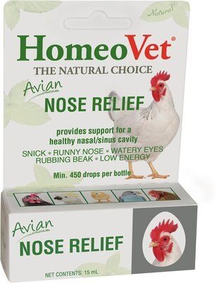 HomeoVet Avian Nose Relief Bird Supplement, slide 1 of 1