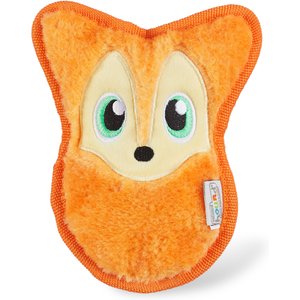 Outward Hound Invincibles Squeaky Stuffing-Free Plush Dog Toy, Fox