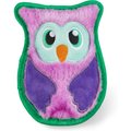 Outward Hound Invincibles Squeaky Stuffing-Free Plush Dog Toy, Owl