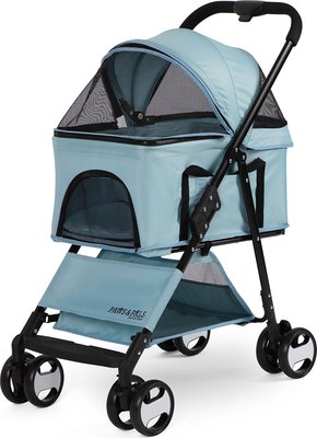 paws and pals 3 wheel stroller