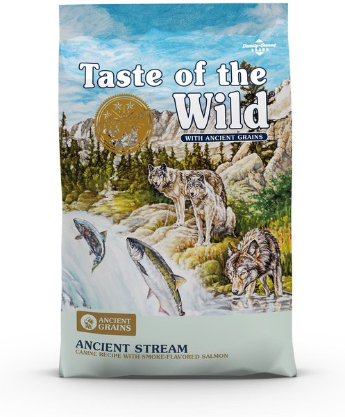 Taste of the Wild Ancient Stream with Ancient Grains Dry Dog Food, 28-lb bag slide 1 of 9