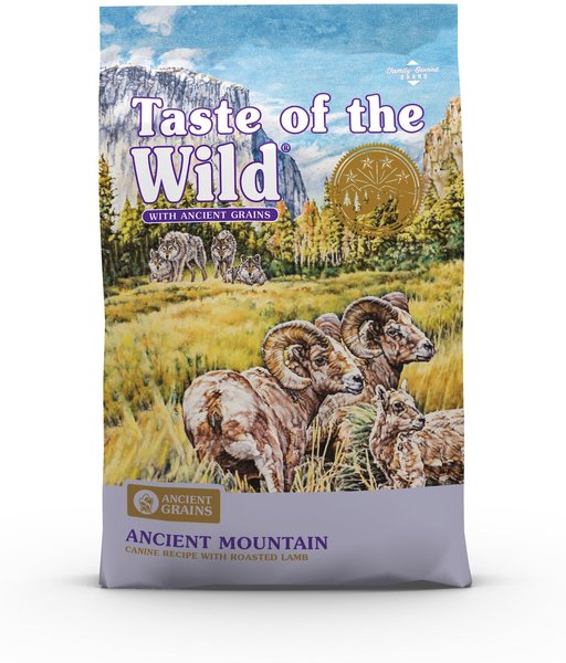 Taste of the Wild Ancient Mountain with Ancient Grains Dry Dog Food, 28-lb bag slide 1 of 9